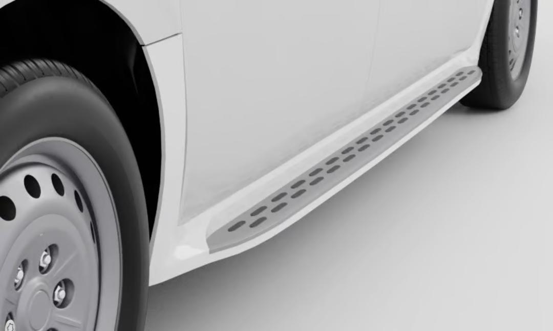 Integrated sidesteps | Creamy White
