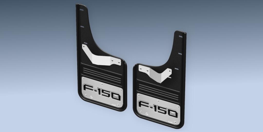 Mudflaps F-150 Branded - Rear
