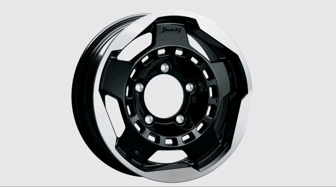 Jimny 3 Door Alloy Rims 15" (Black) 4-piece set