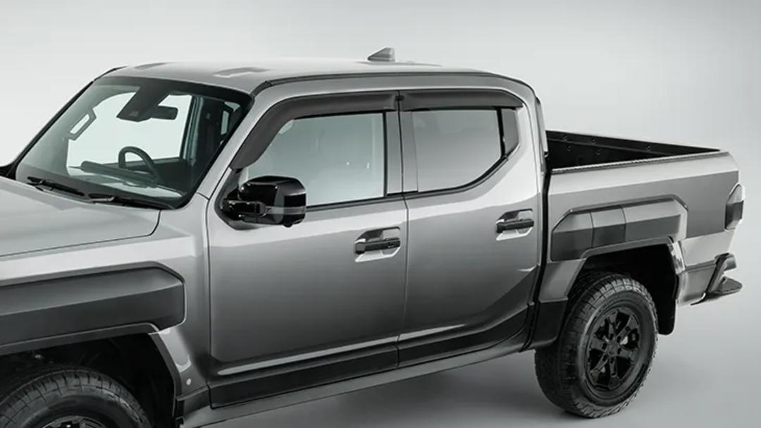 Weathershields set - Matte Black