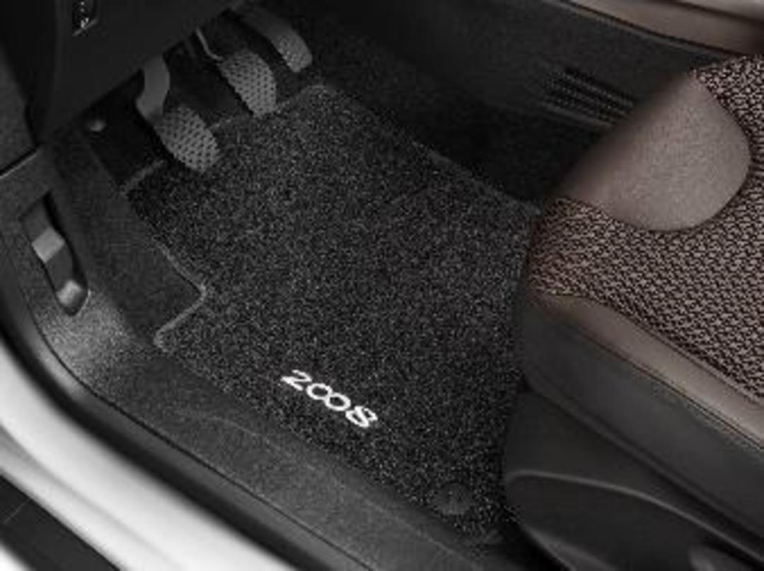 Velour floor mats - front and rear