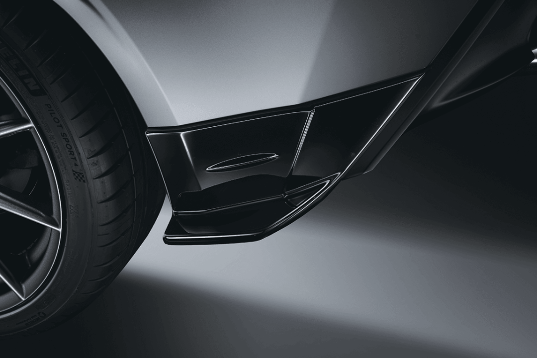 STI Rear Side Under Spoiler