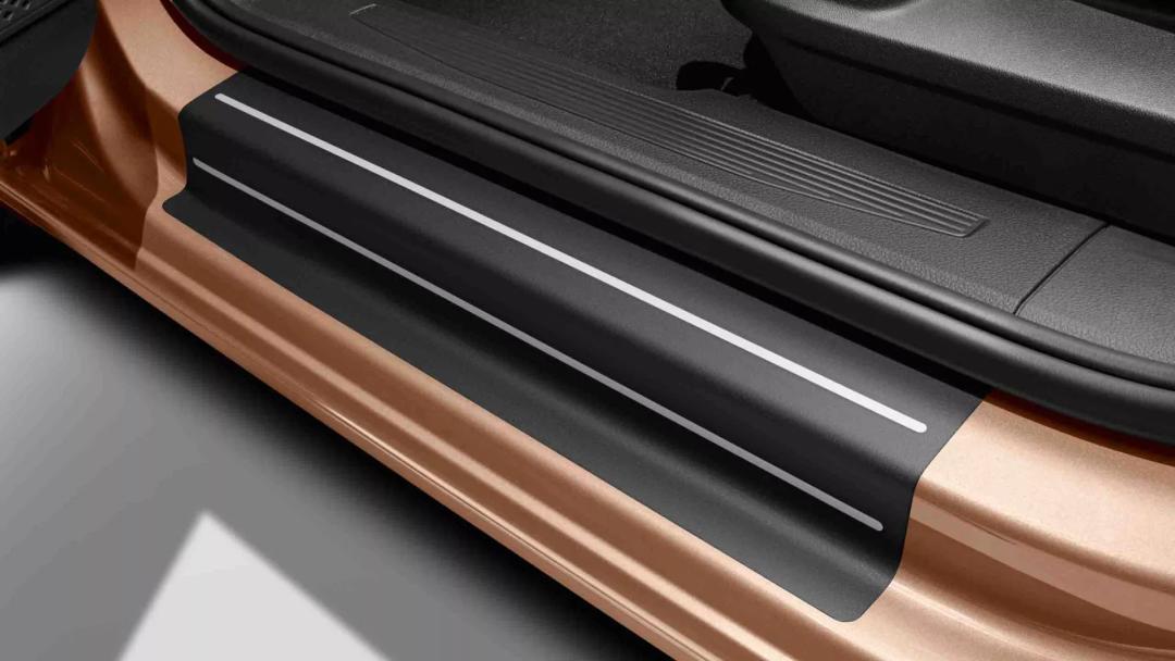 Door sill protection film