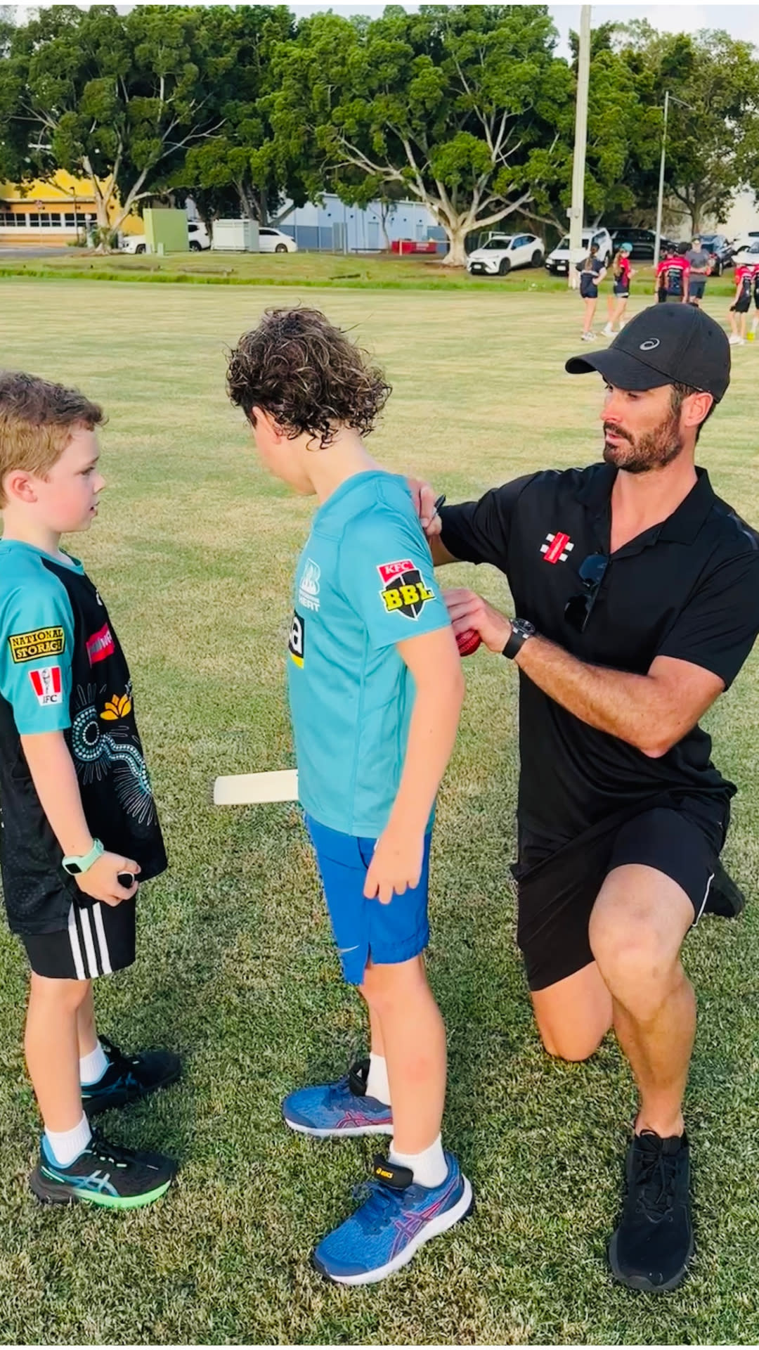 Ben Cutting supporting a local community sporting event with Downtown Toyota