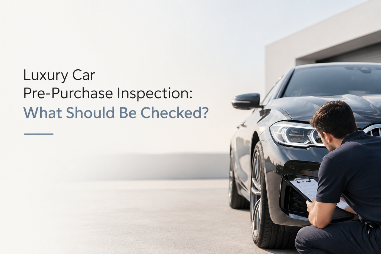 Luxury Car Pre-Purchase Inspection: What Should Be Checked? featured image