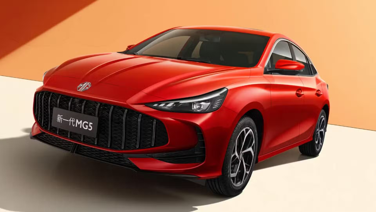 2025 MG 5 Sedan Facelift: Updated Look and Advanced Safety Features featured image