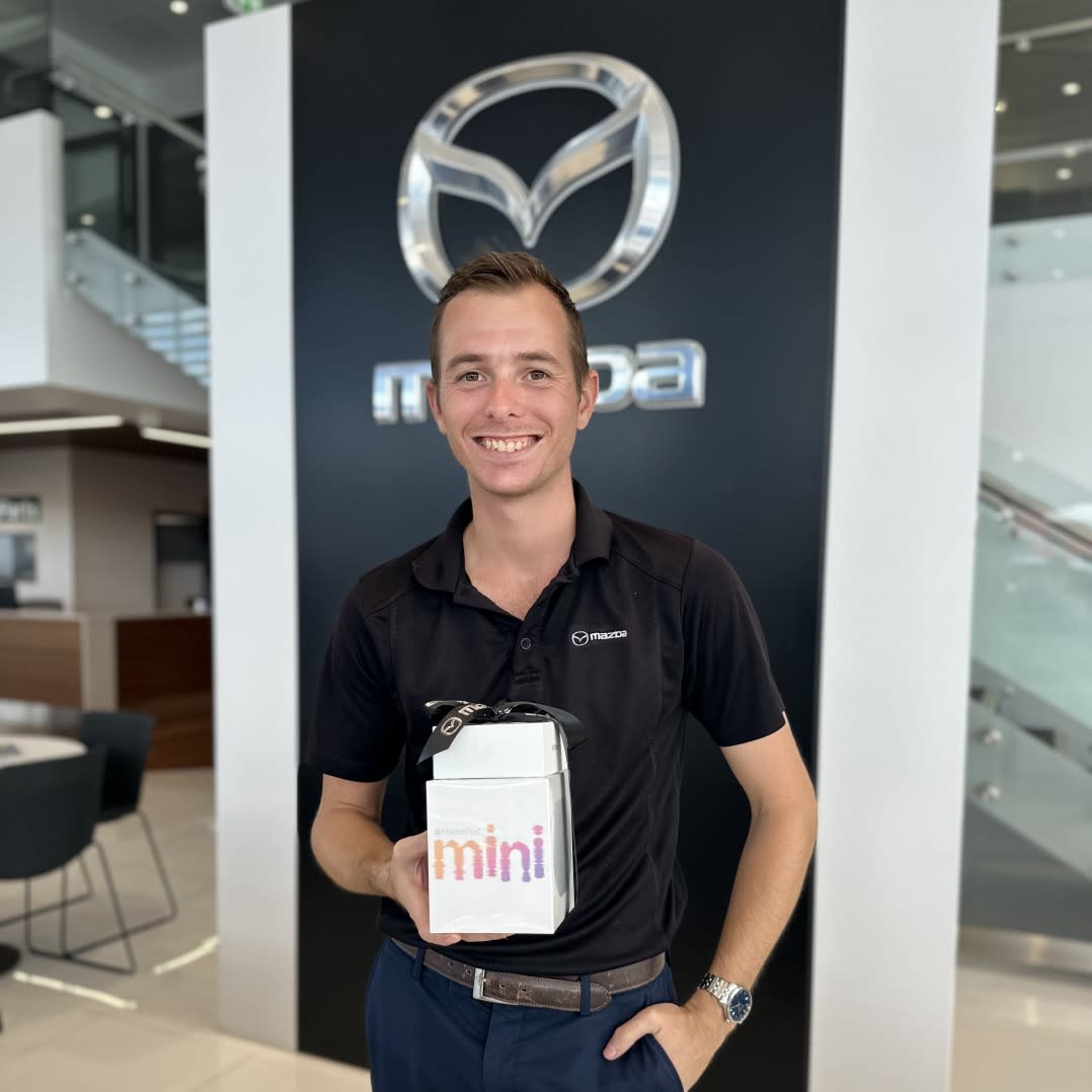 Daniel was Surprised and Honoured with Apple Air Pods and Apple HomePod Gifted by Mazda Australia featured image