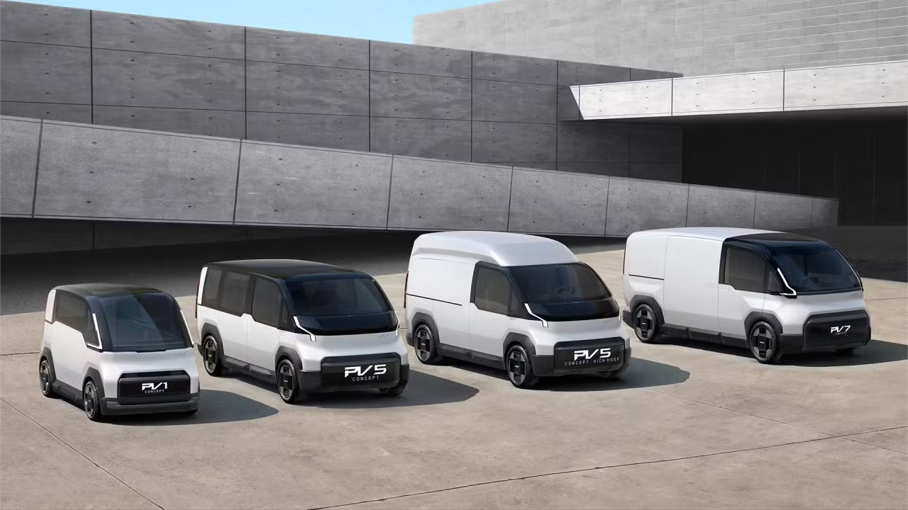 Kia Teases First Global Electric Van: PV5 Set for 2025 Launch featured image