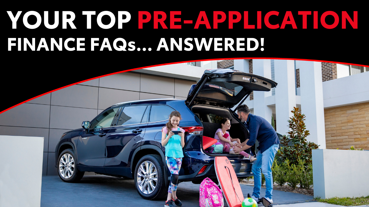 Your Top Pre-Application Car Finance FAQs - Answered! featured image