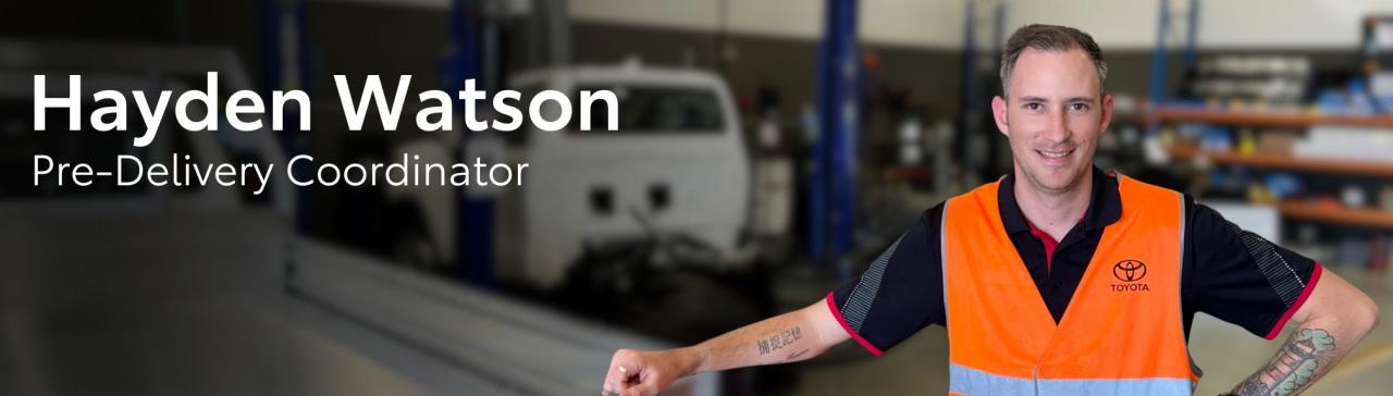Trailblazer Spotlight: Hayden Watson, Pre-Delivery Coordinator featured image