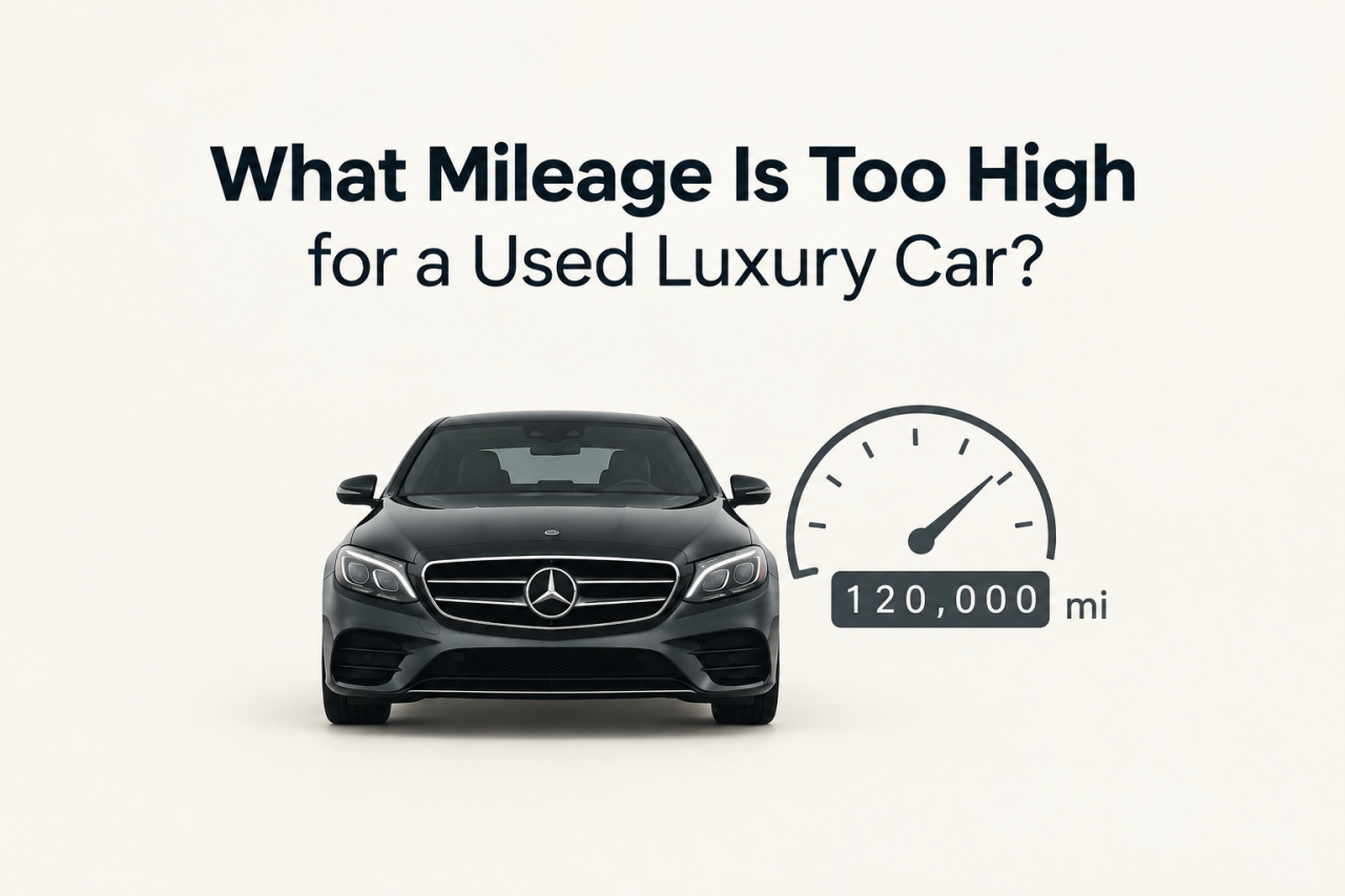 What Mileage Is Too High for a Used Luxury Car? featured image