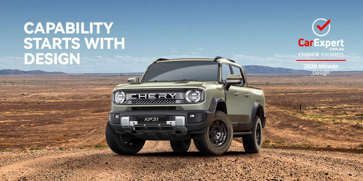 Chery Stockman Wins Best Design at CarExpert Awards 2026 featured image