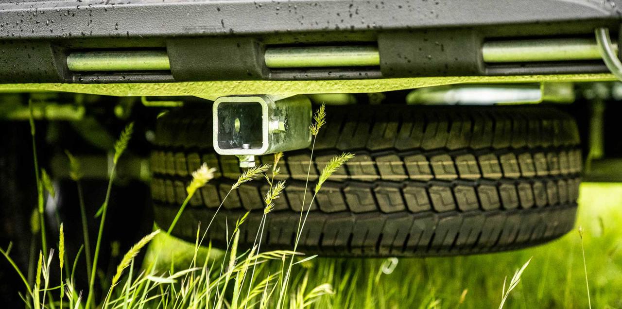 Pod Trailer with Bike Carrier Hitch