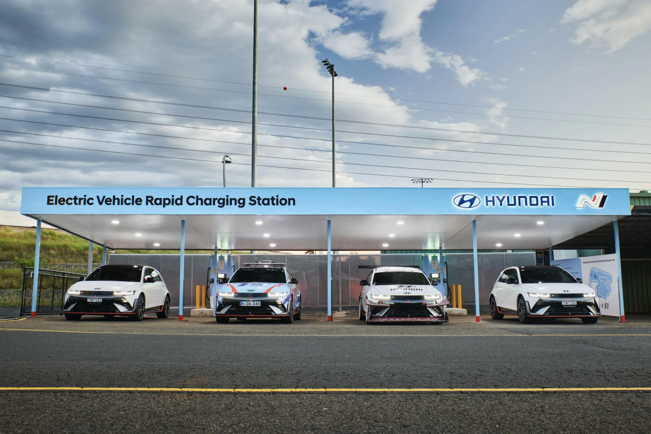 Hyundai Supercharges Motorsport with New EV Chargers at Sydney Motorsport Park featured image