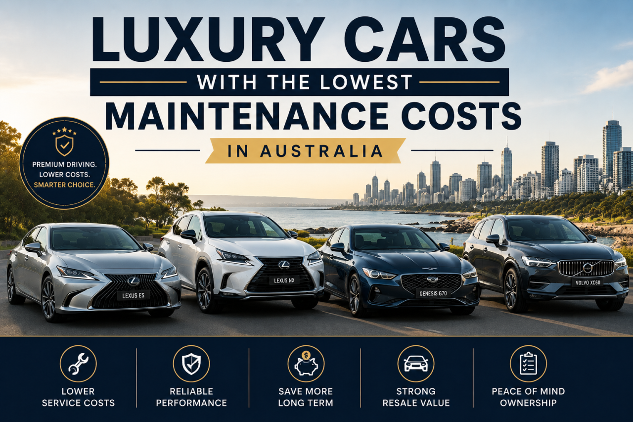 Luxury Cars With the Lowest Maintenance Costs in Australia featured image