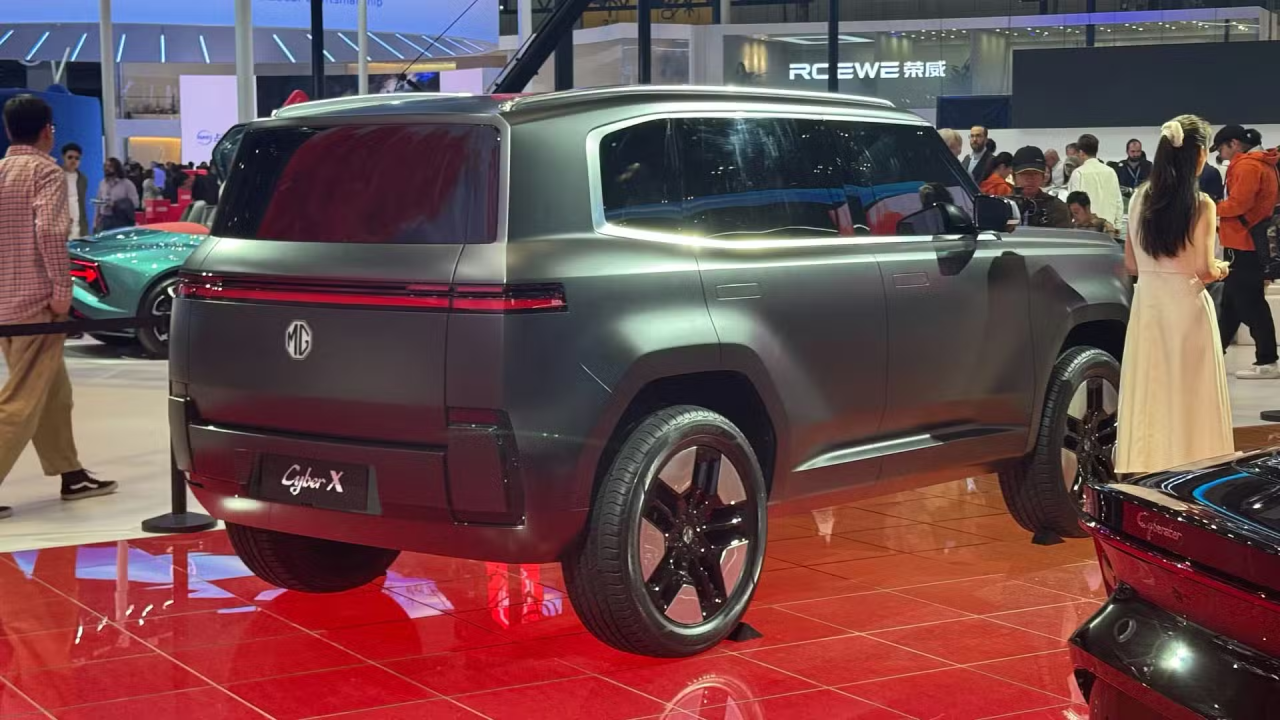 MG Reveals CyberX Electric SUV Concept with Bold Land Rover-Like Styling featured image