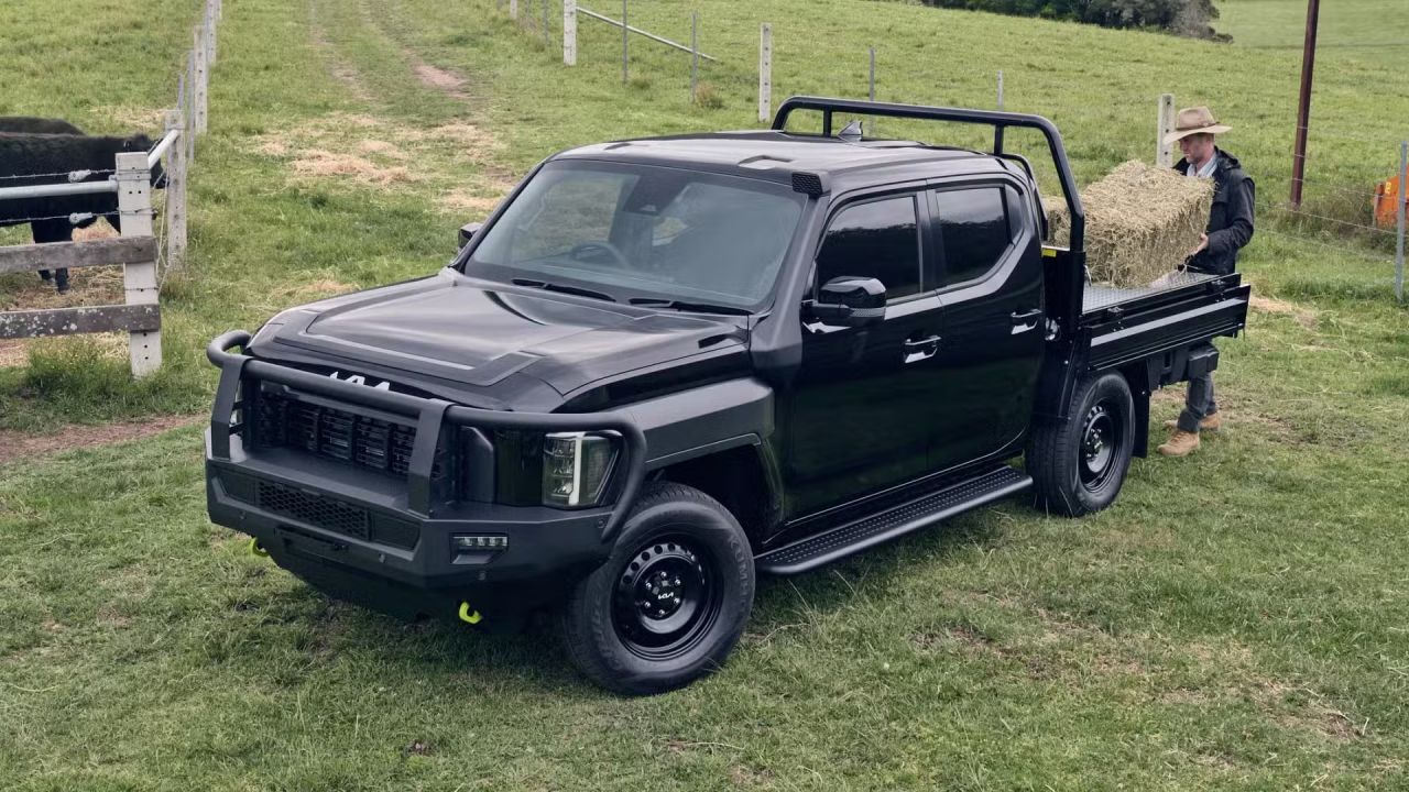 New Kia Tasman Dual-Cab Chassis Priced from $48,240 – Coming Soon to Tynan Kia Sutherland featured image