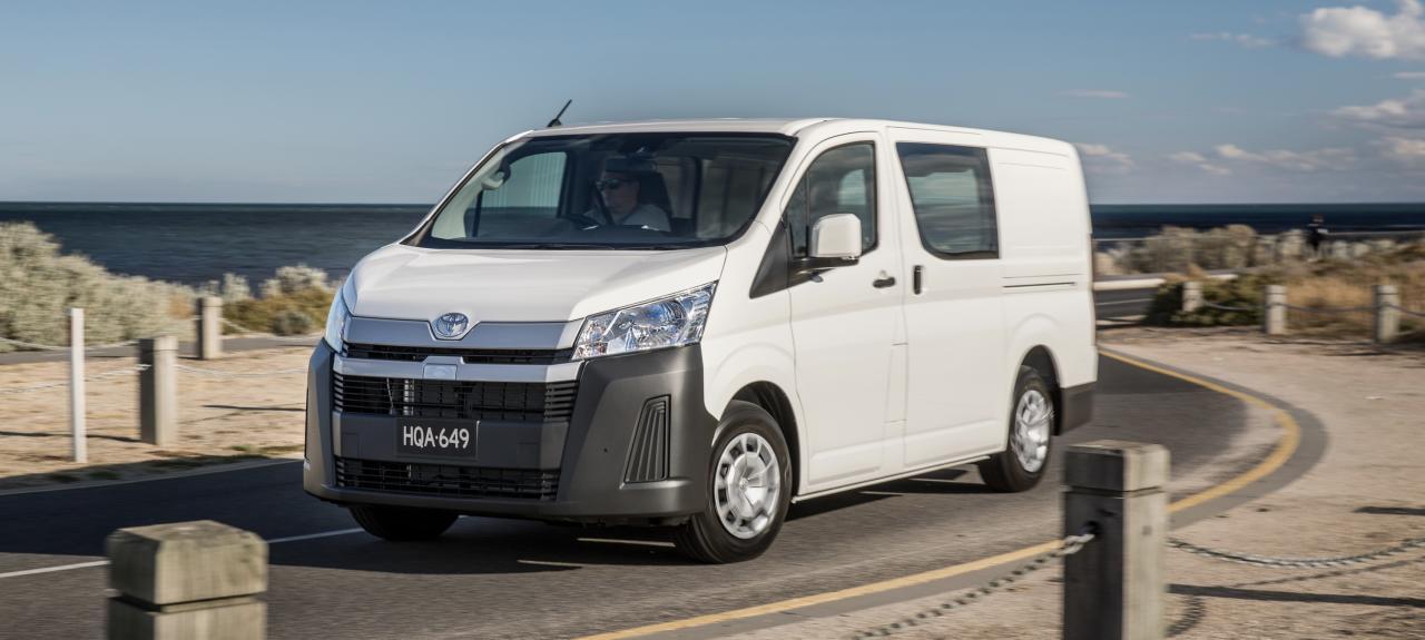 Make hard work easy with the Toyota HiAce. 