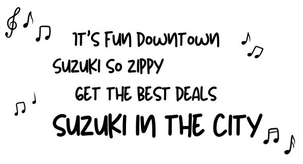 Suzuki In The City jingle