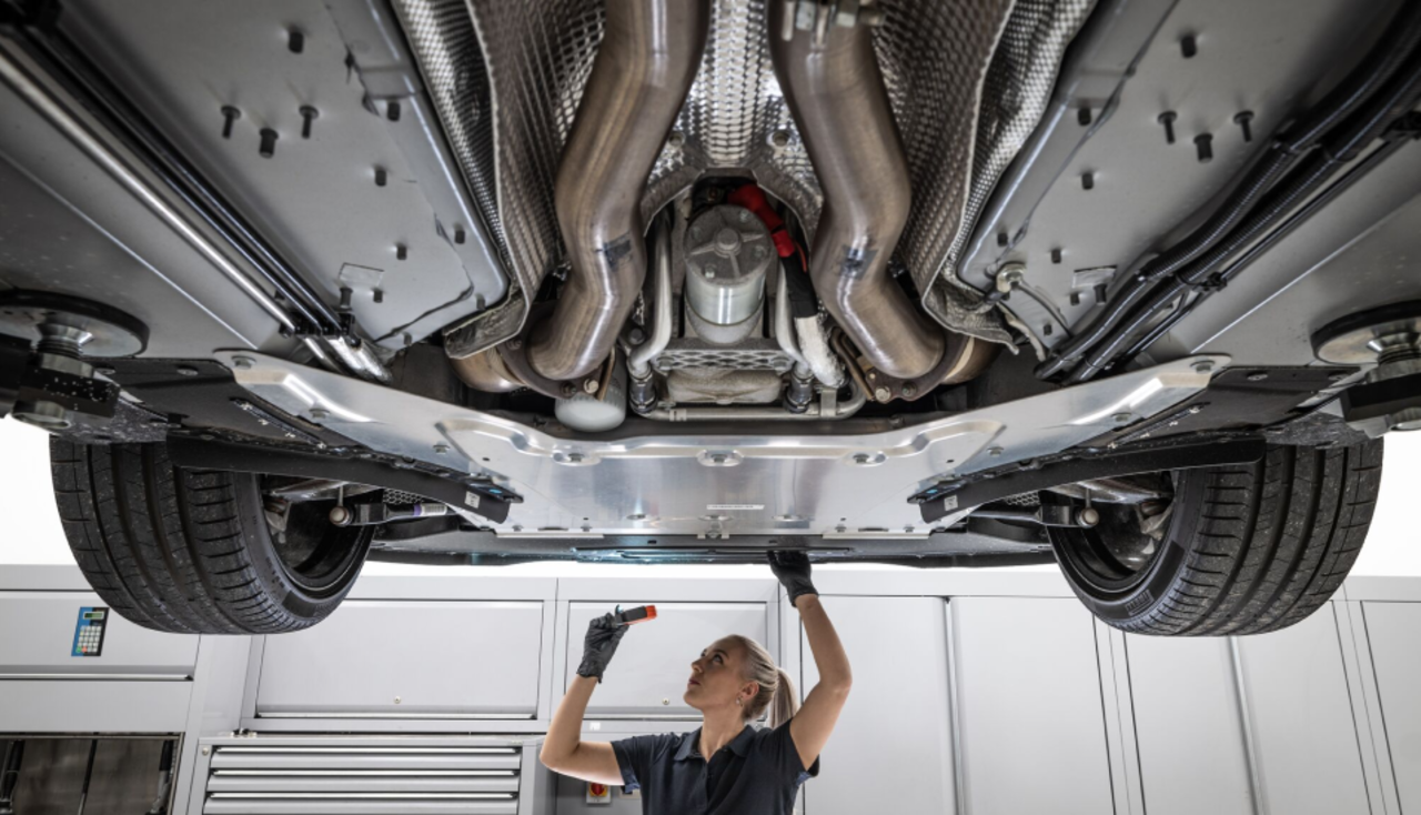 Aston Martin technician