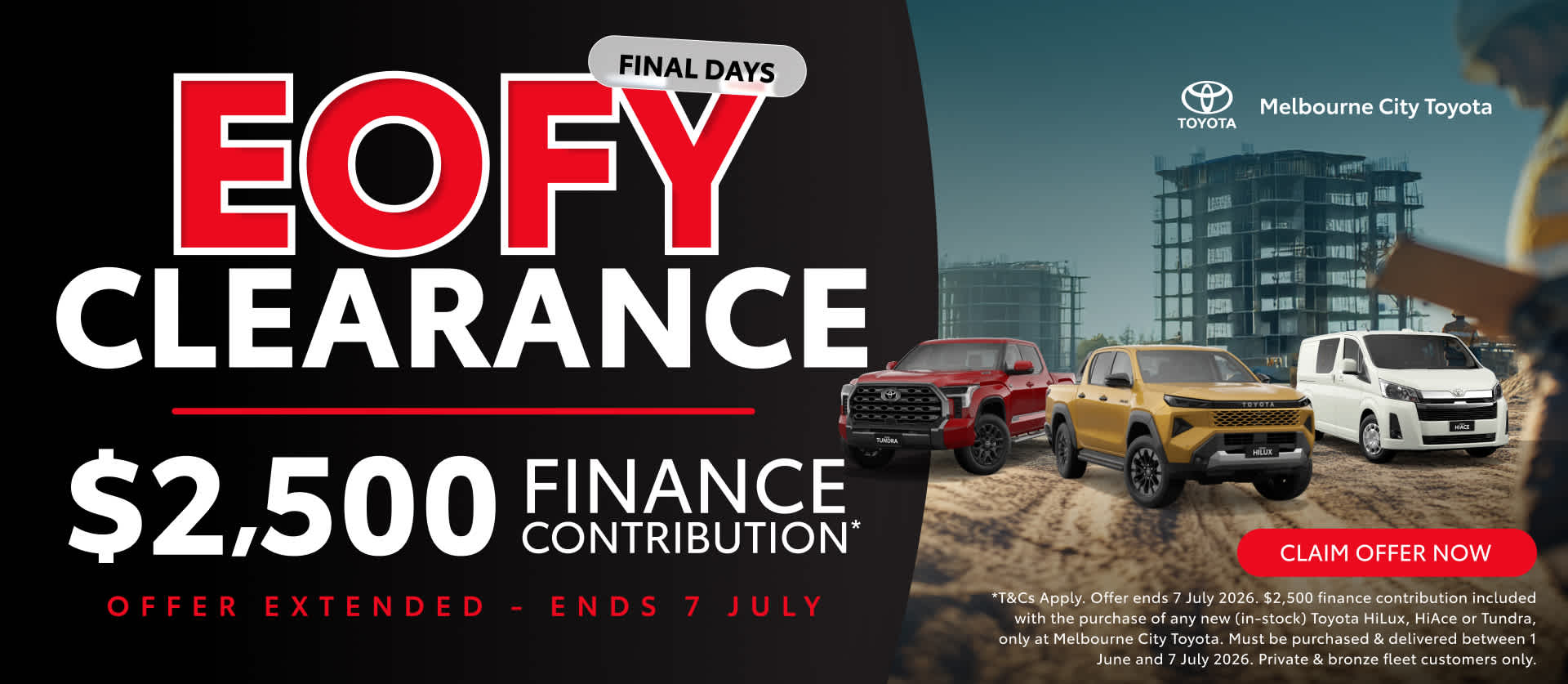 A new car promotion