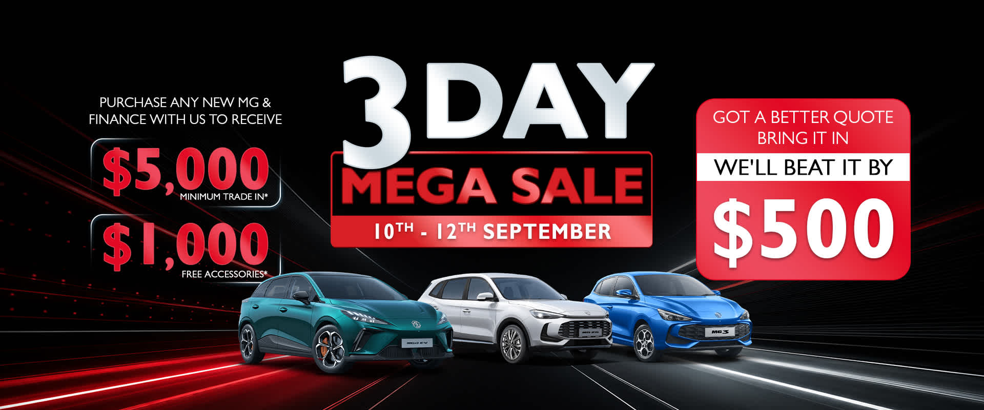 3 Day Sale