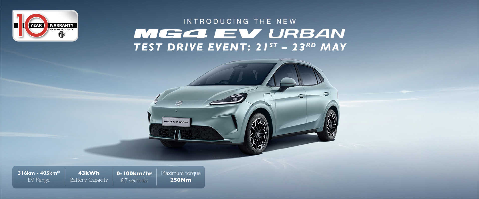 A new car promotion