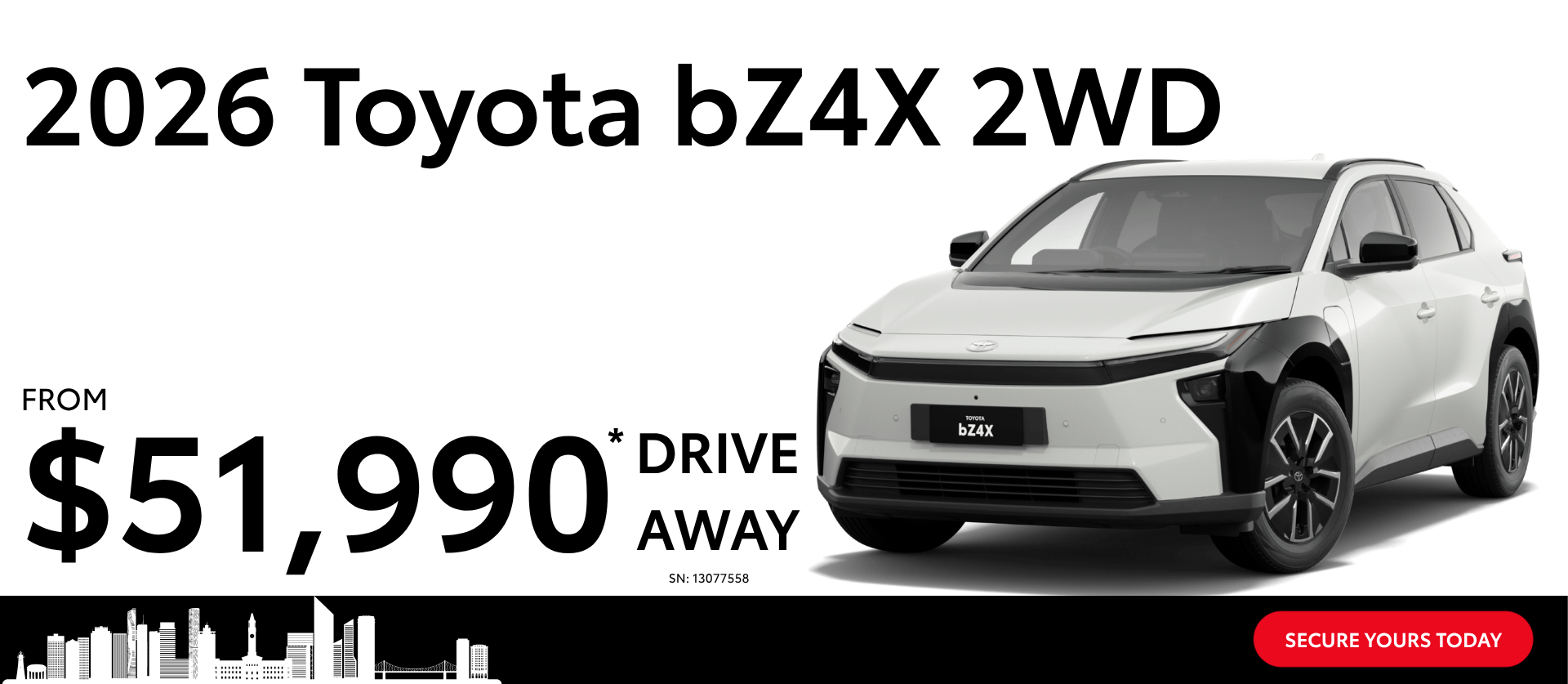 A new car promotion
