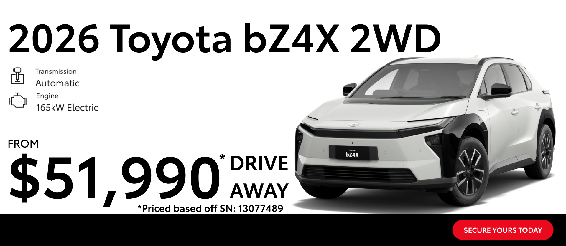 A new car promotion