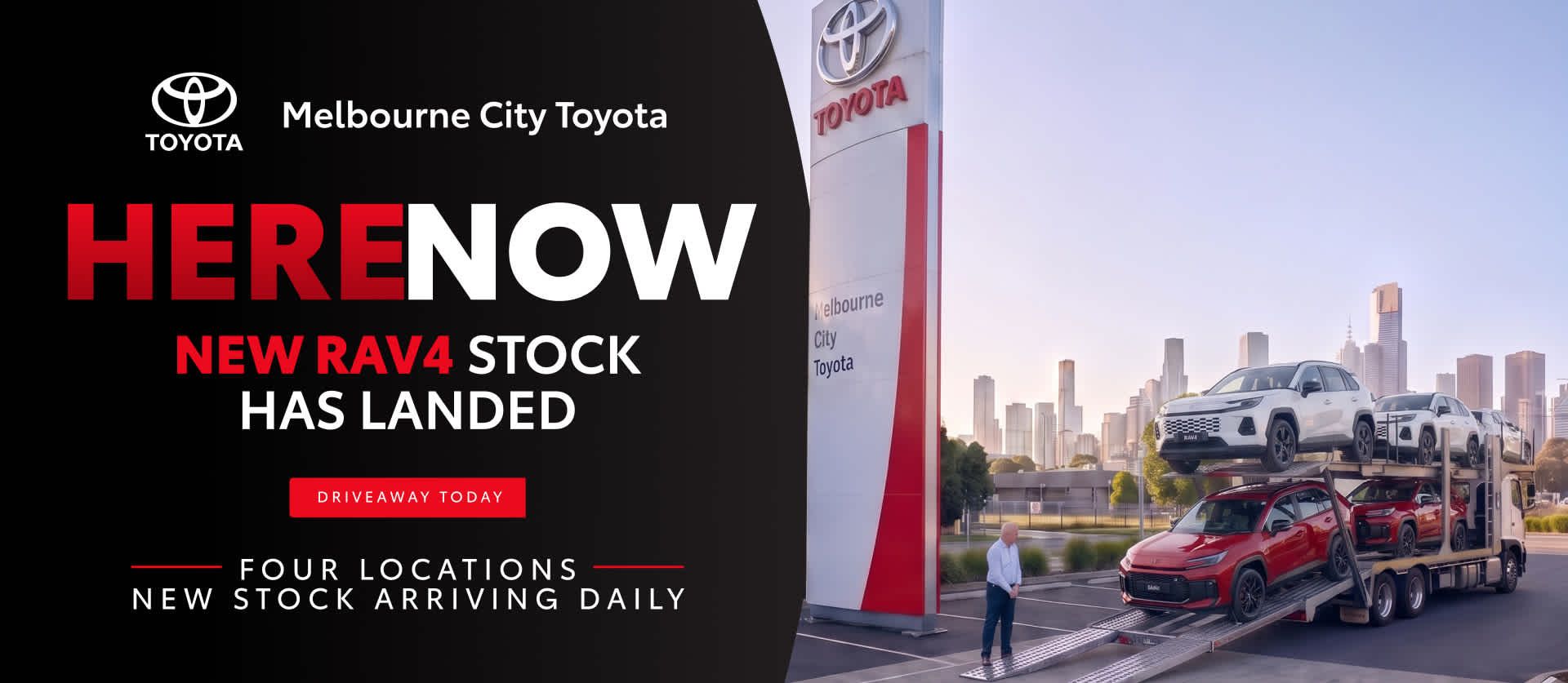 A new car promotion