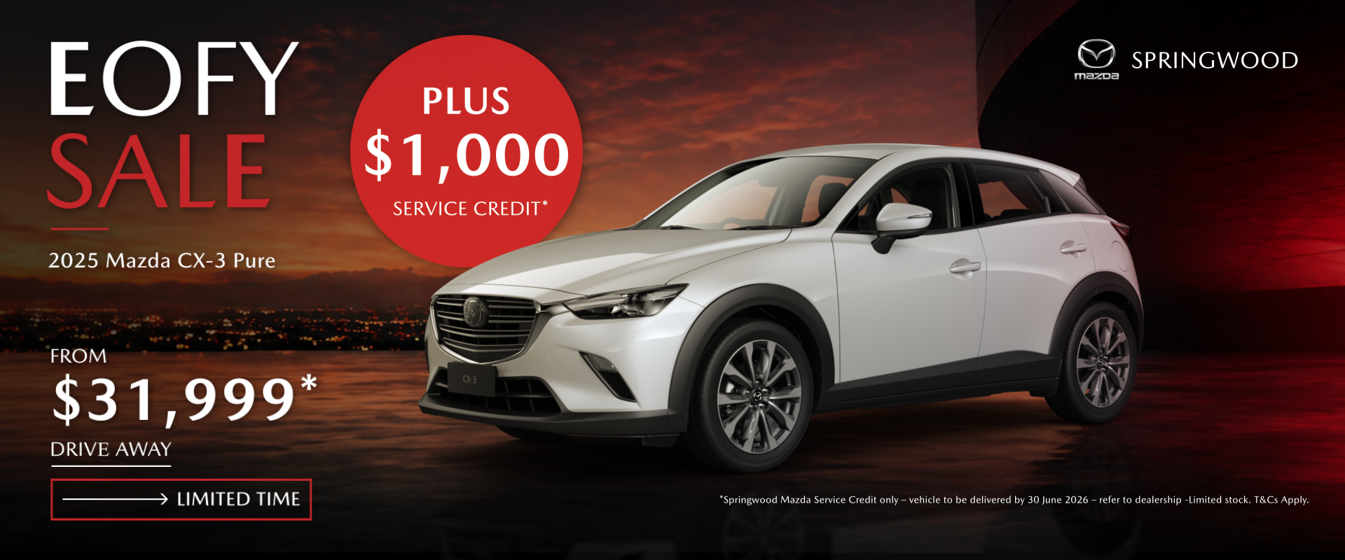 A new car promotion