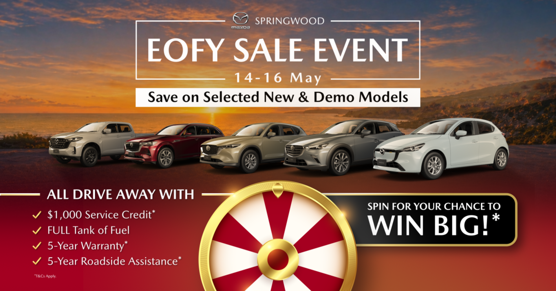 A new car promotion
