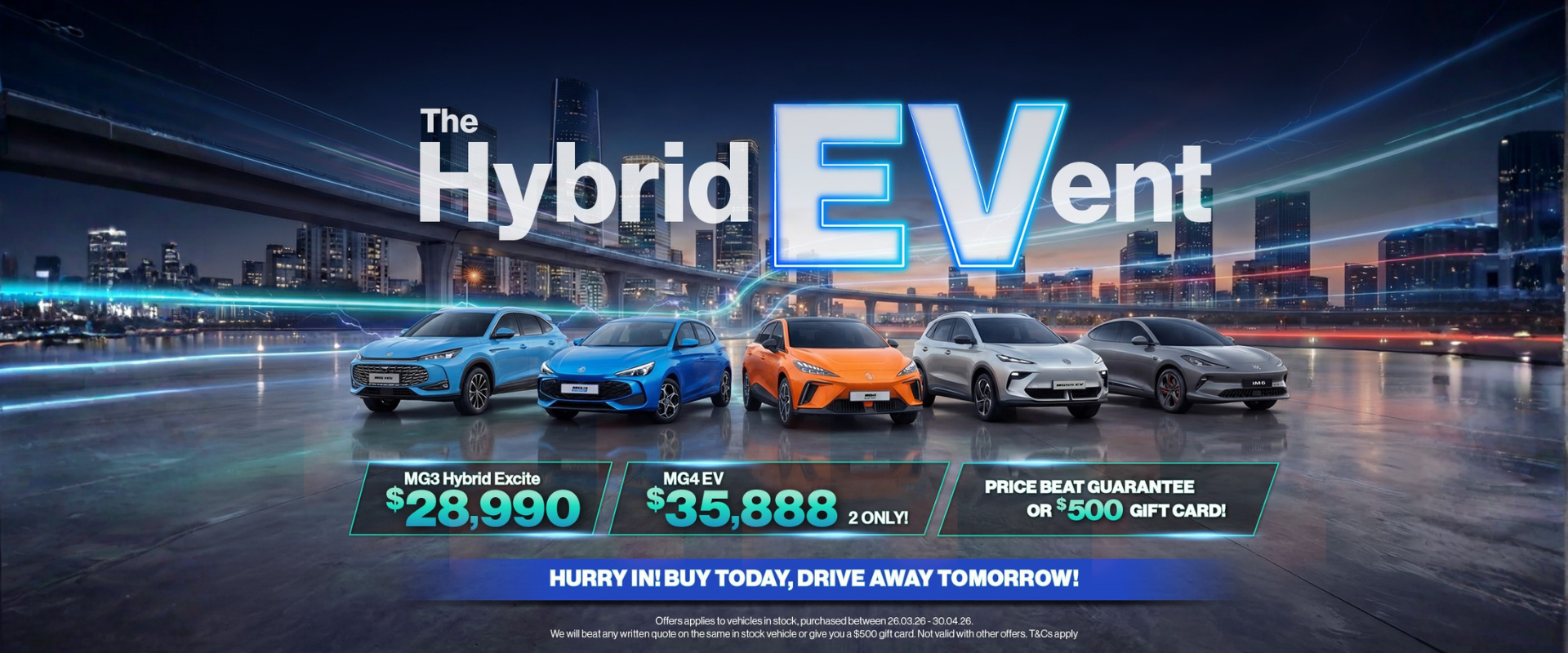 Hybrid EV event