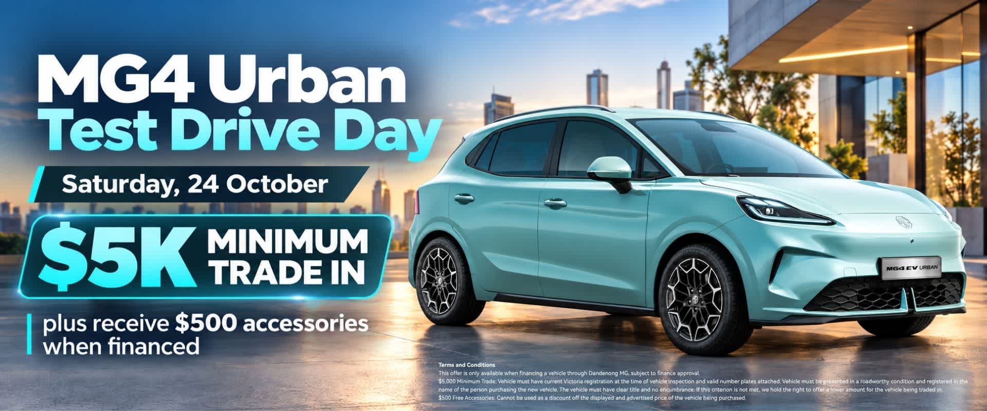 MG4 Urban Test Drive Event