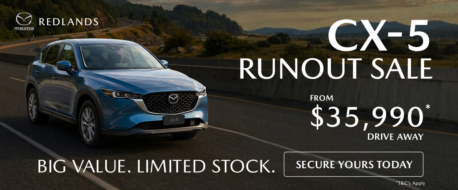 Mazda CX-5 Runout Sale – Big Value, Limited Stock | From $35,990 Drive Away