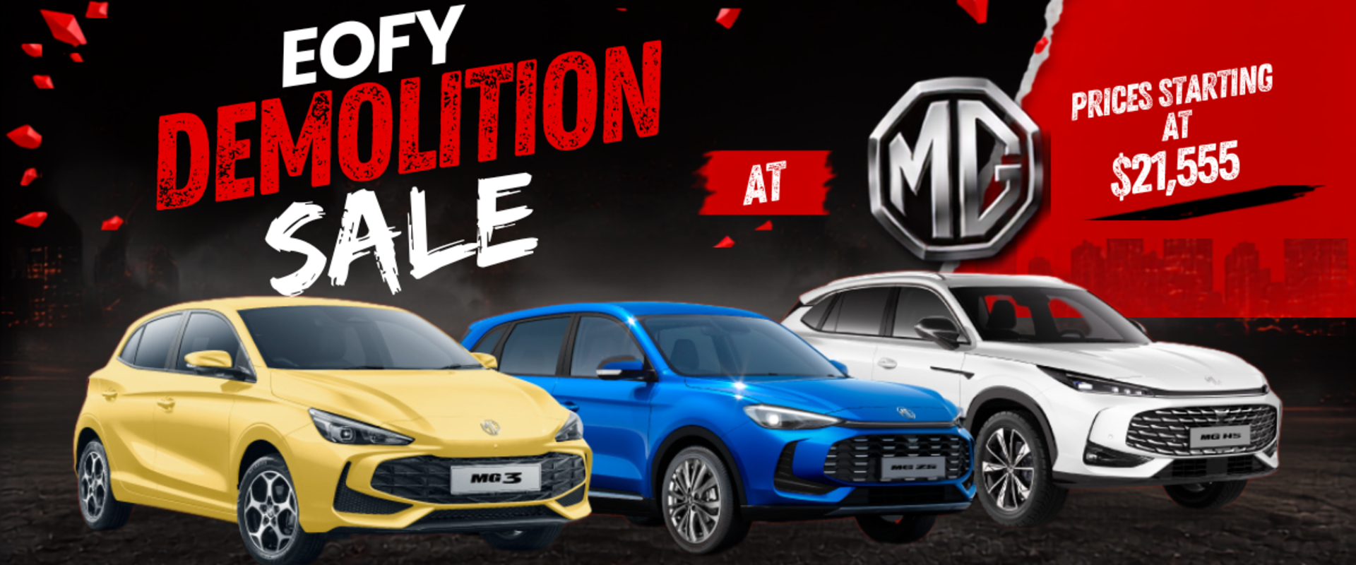 A new car promotion