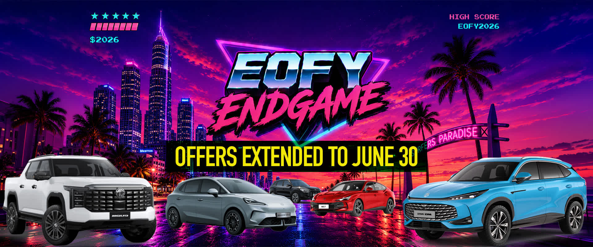 A new car promotion