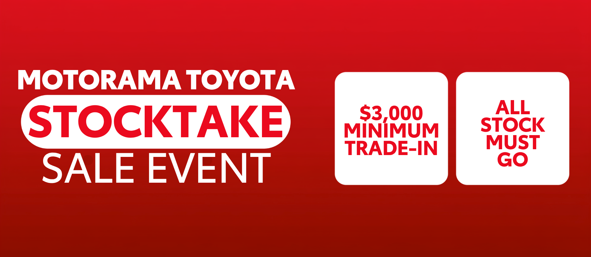 A new car promotion