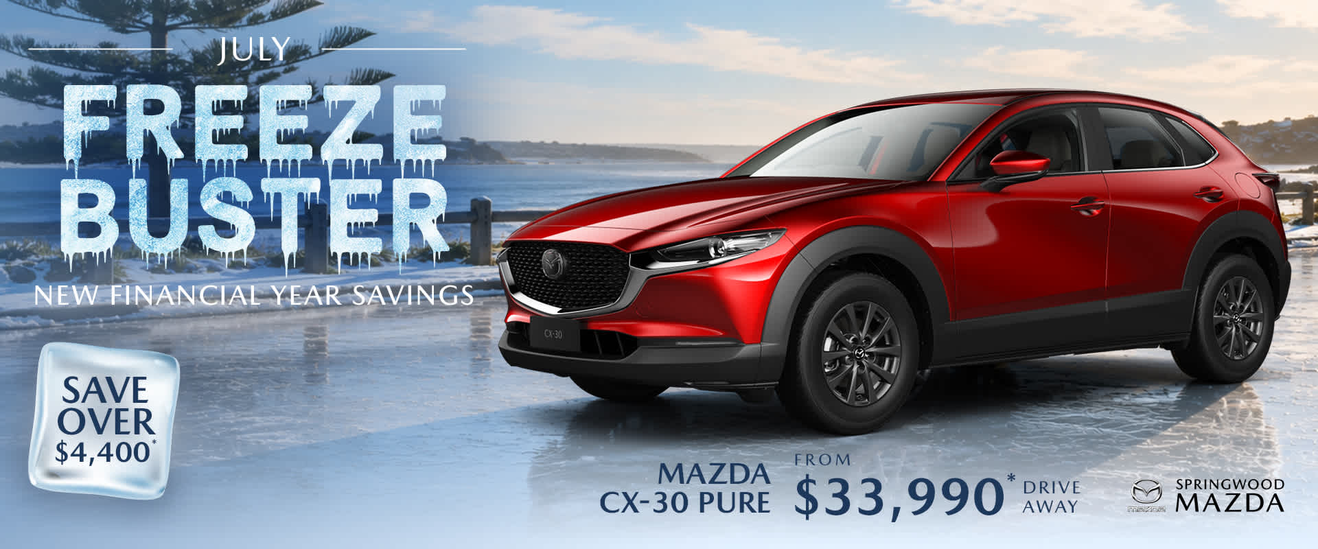 A new car promotion