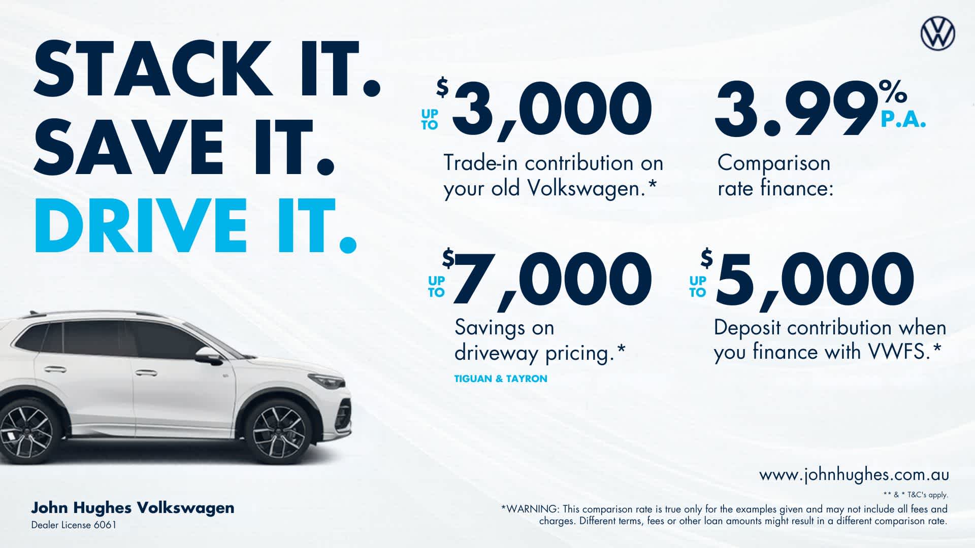 Stack It. Save It. Drive It.