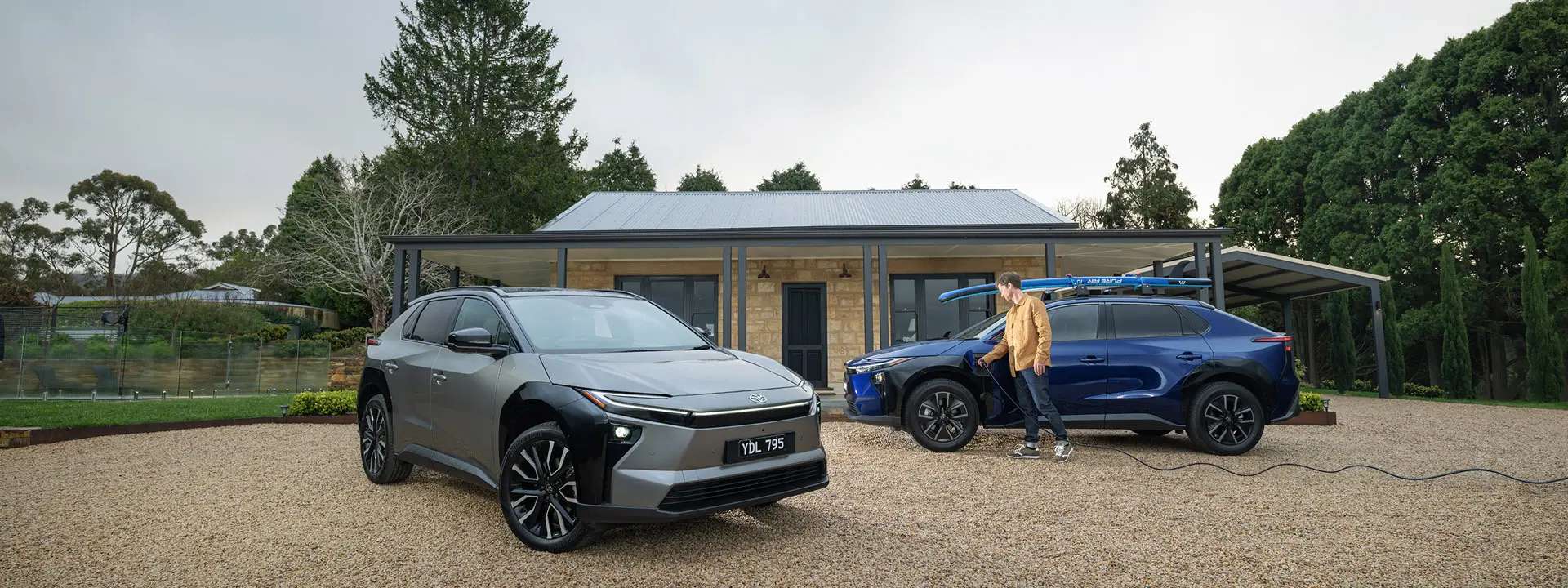  Vehicle shown fitted with optional Toyota Genuine Accessories, sold separately. See your Toyota Dealer for more information. 