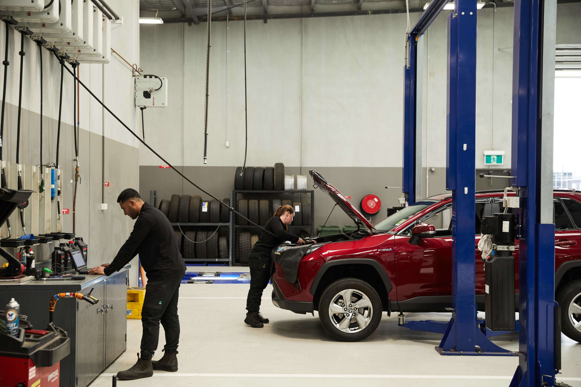 Overnight Fleet Servicing