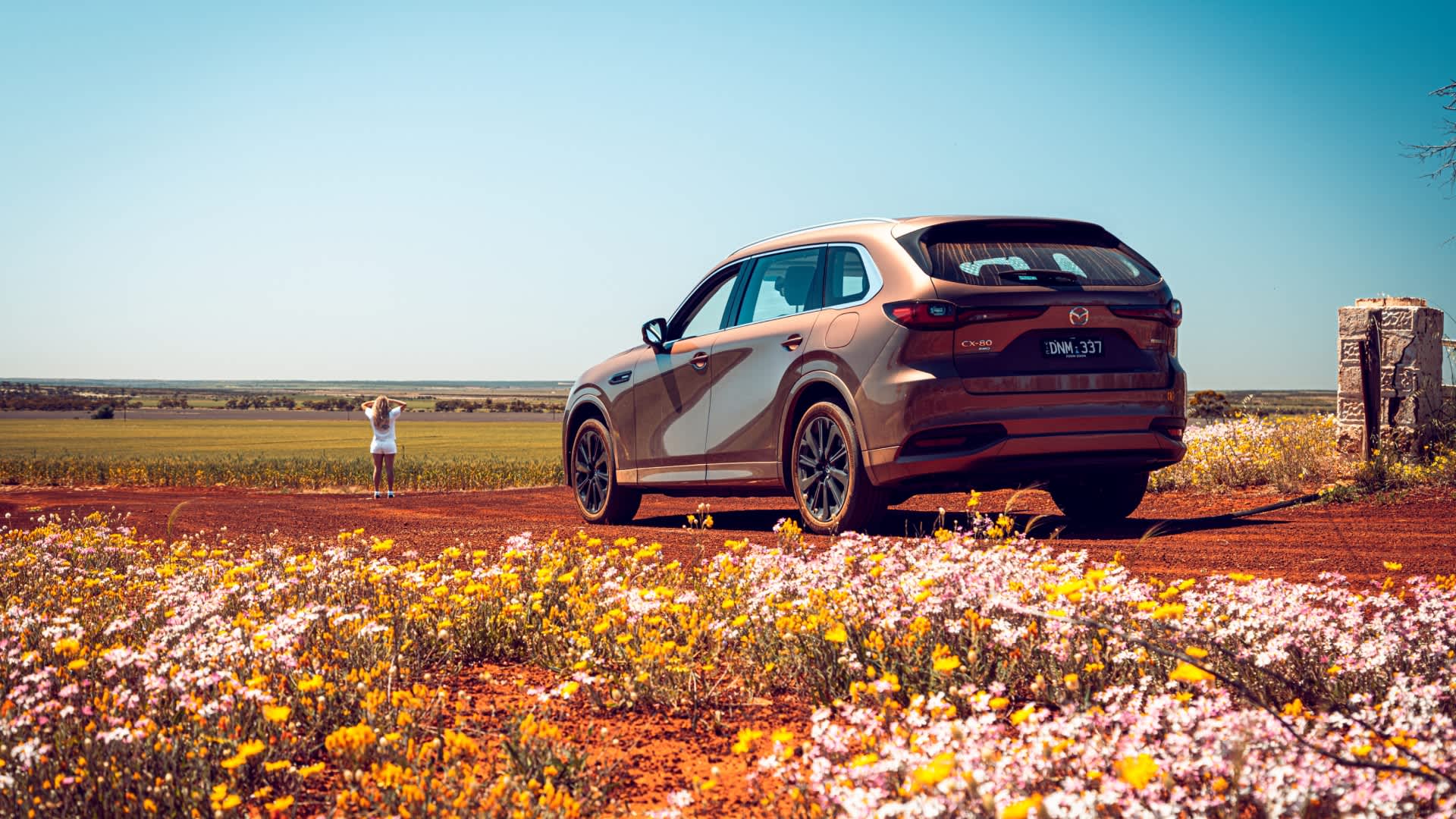 Mazda CX-80 on a Wildflower Adventure in WA