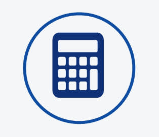 Icon of a calculator