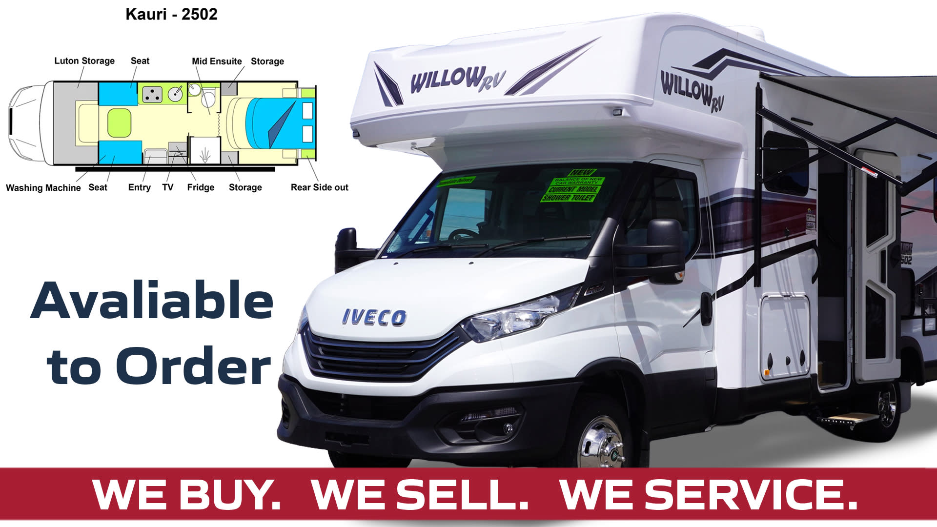New Willow RV 2502