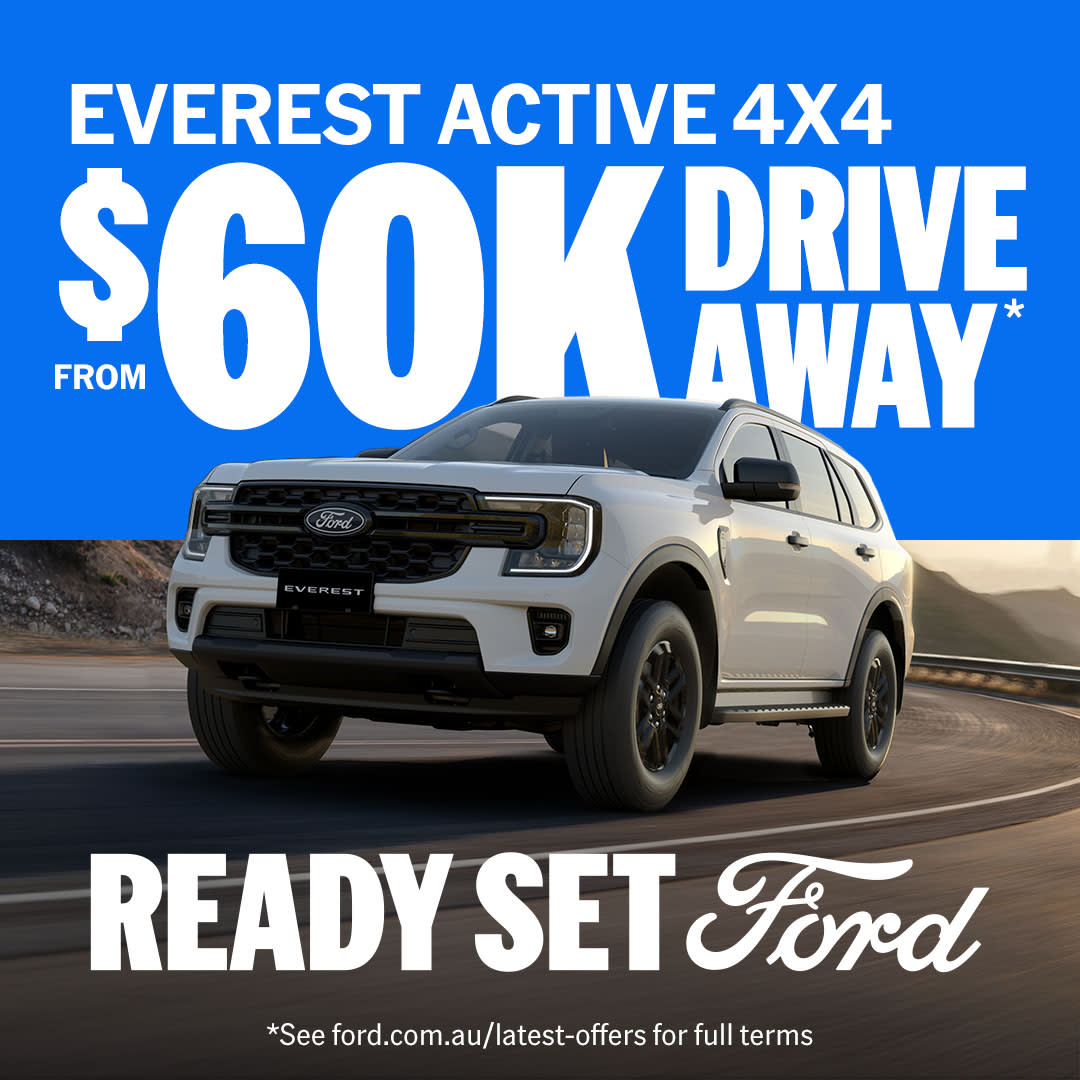 Ford Everest Active Driveaway Offer