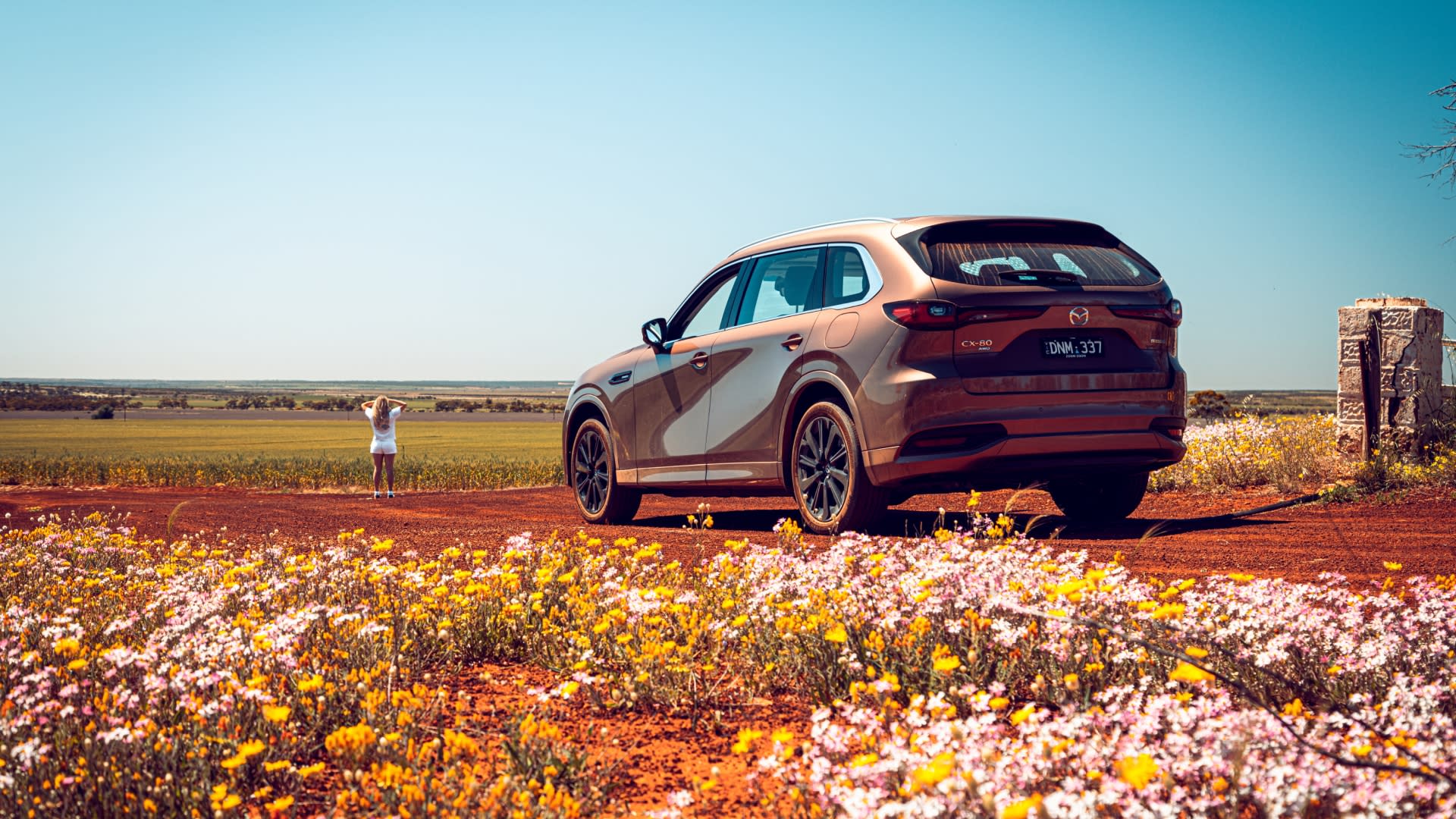 Mazda CX-80 on a Wildflower Adventure in WA