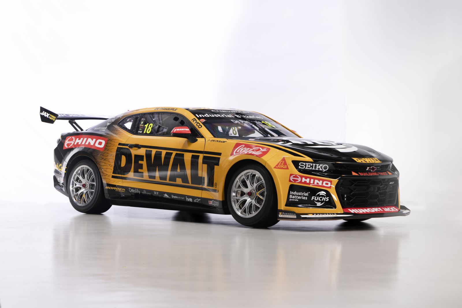 Hino Australia has continued its partnership with Team 18 and Anton De Pasquale for 2026.