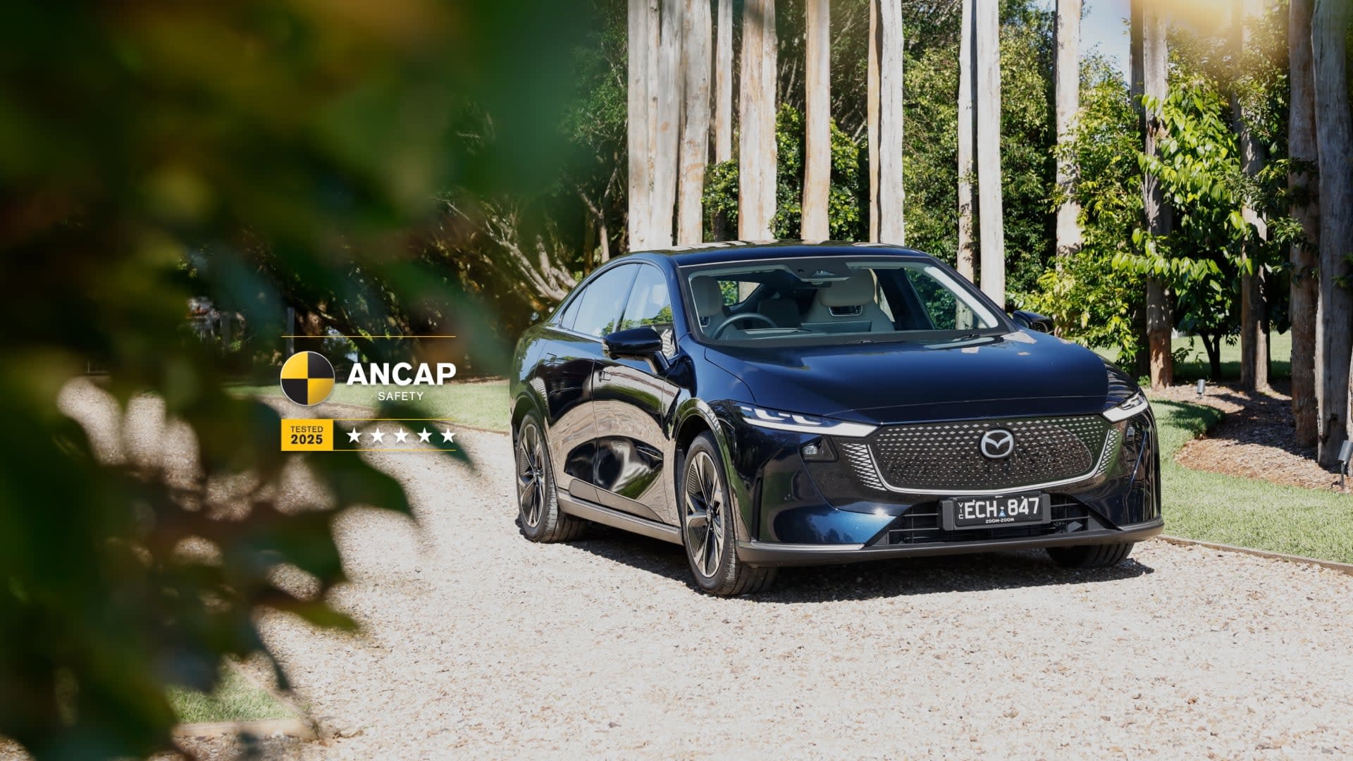 All-Electric Mazda 6e Receives 5-Star ANCAP Safety Rating
