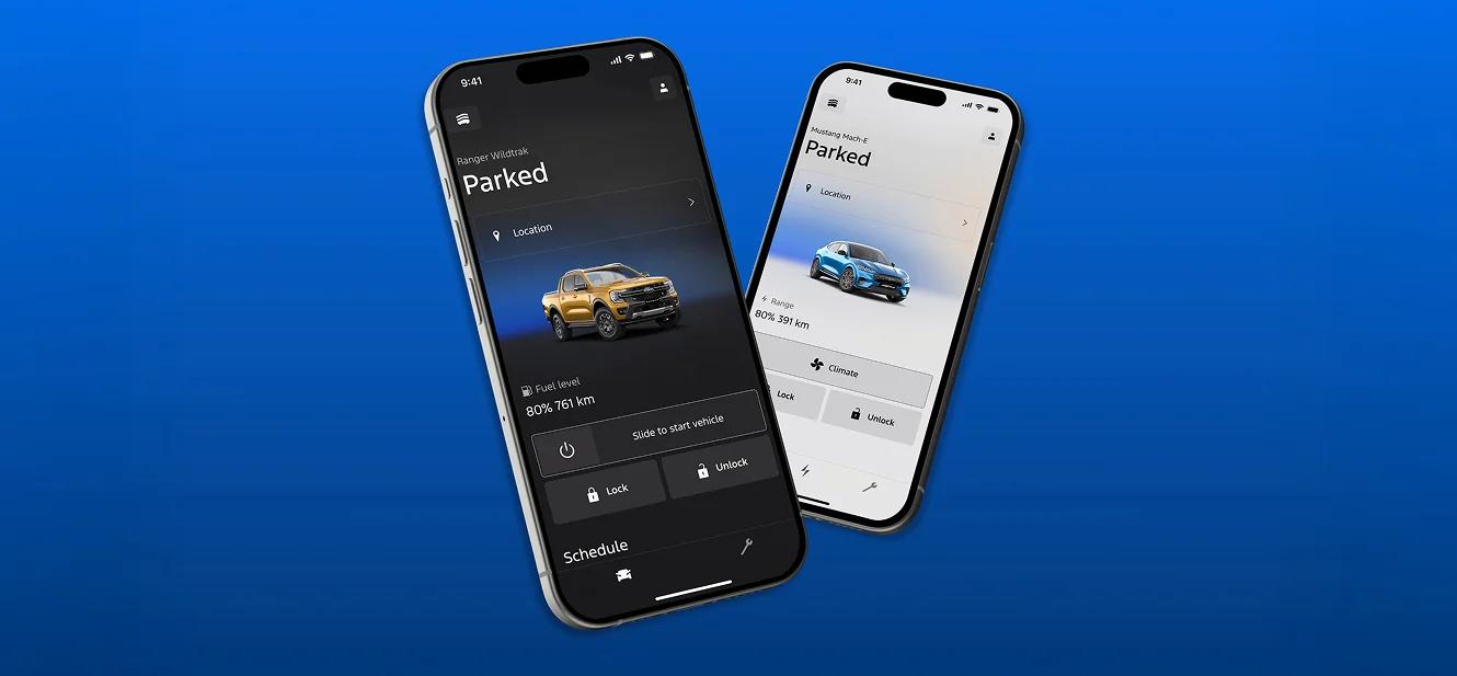 Connect, control and customise your Ford.